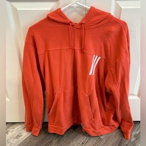 Orange Adidas hoodie